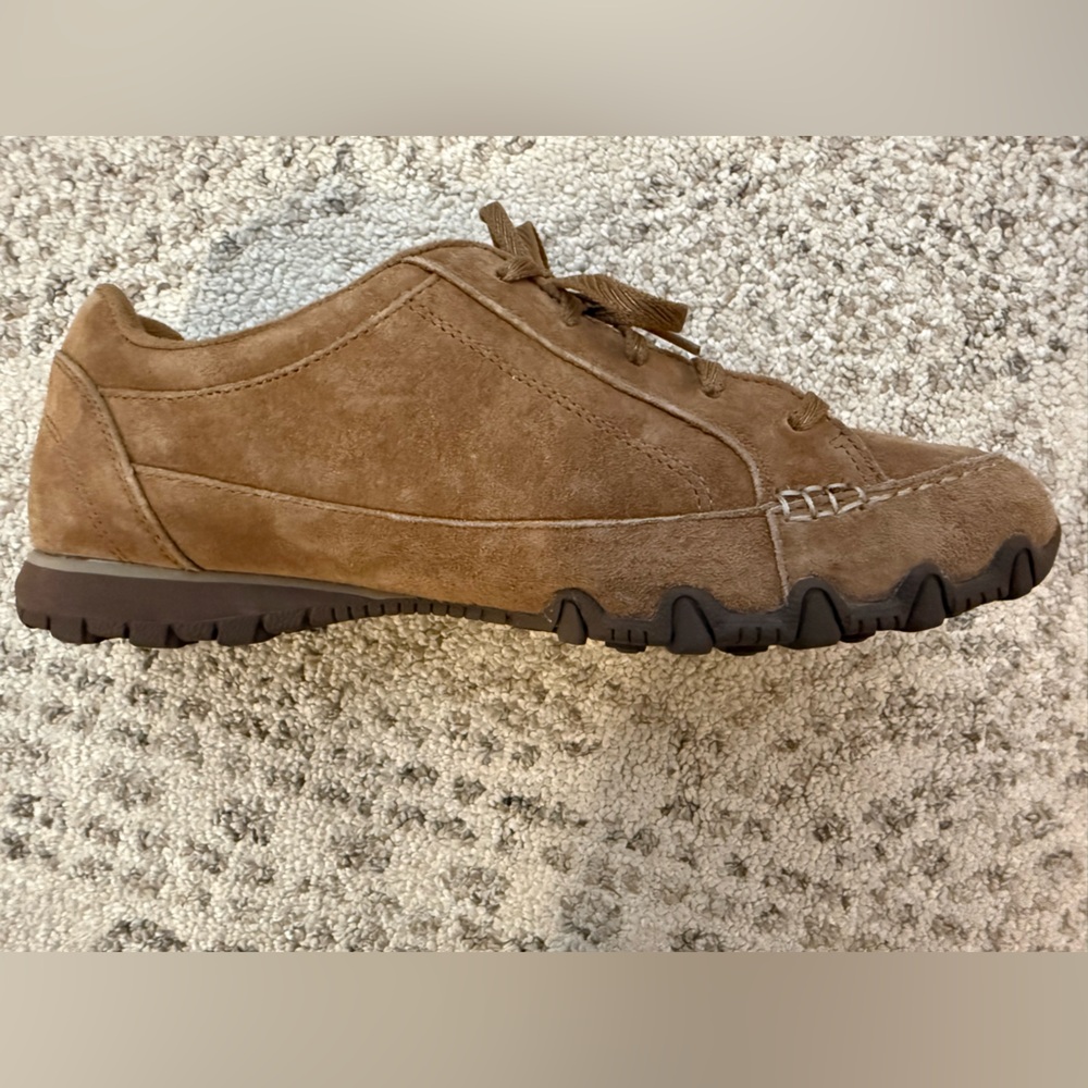 Skechers Relaxed Fit Memory Foam Tan Shoes Sz 9 - Picture 7 of 8